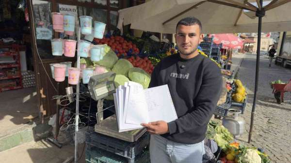 'Kimse bilmesin, Allah bilsin' diyerek 150 bin liralık veresiye defterini kapattı