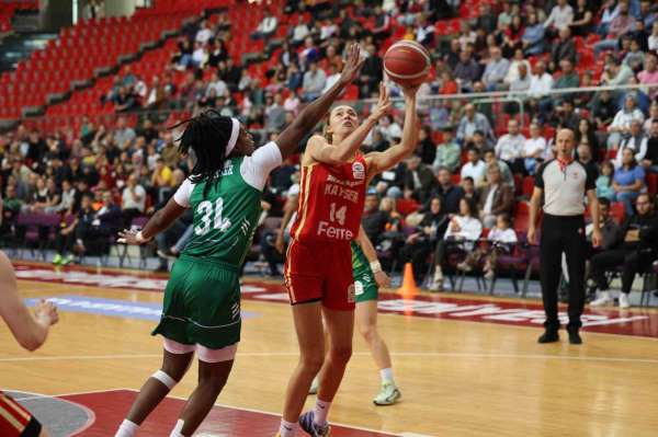 Melikgazi Kayseri Basketbol bu kez kazandı