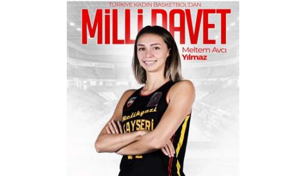 Melikgazi Kayseri Basketbol'un kaptanına milli davet