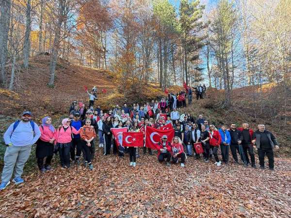 Samsun'da doğa yürüyüşü