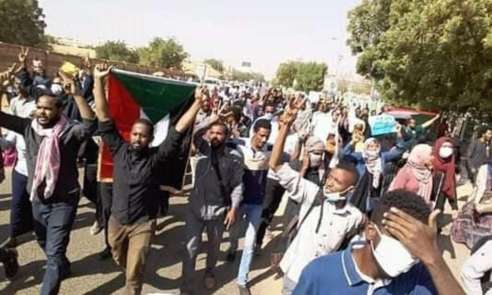 Sudan'da ekonomik krizin neden olduğu eylemler devam ediyor 