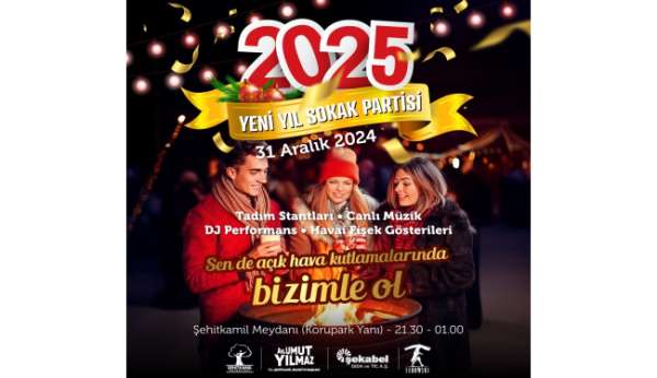 Şehitkamil'den yeni yıla özel sokak partisi