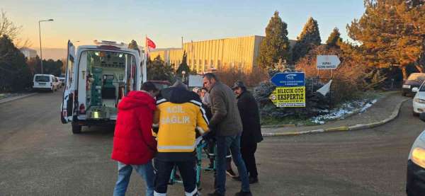 Bilecik'te meydana gelen trafik kazasında 1 kişi yaralandı