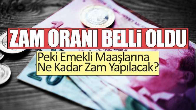 Emeklilerin Zam Oranı Belli Oldu