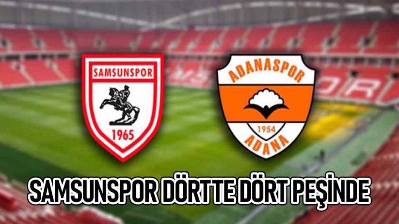 Samsunspor Dörtte Dört Peşinde