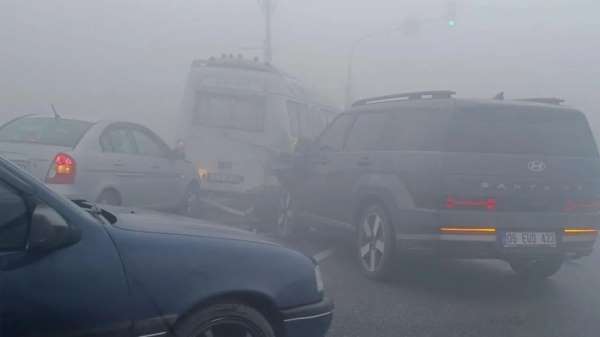 Iğdır'da yoğun sis kazaya neden oldu