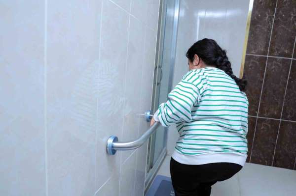 Samsun'da 50 hane, engellilerin kullanımına hazır hale getirildi