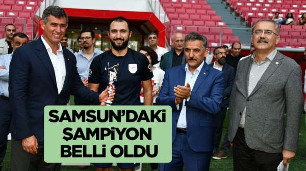 Samsun'daki şampiyonanın galibi İstanbul Barosu