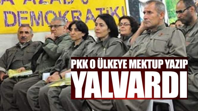 PKK'dan o ülkeye mektup!