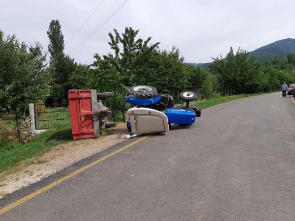 Amasya'da trafik kazası: 4 yaralı 