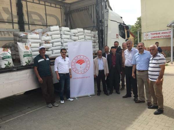 Tunceli'de çiftçilere 6 ton tohum dağıtıldı 