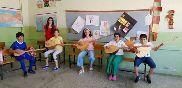 Alaçam'da Bağlama Kursu