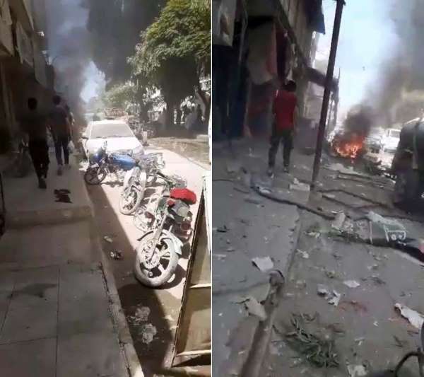 Azez'de patlama: 1 ölü, 11 yaralı 