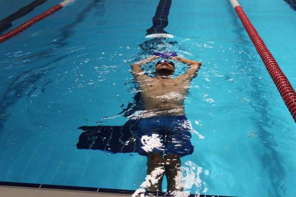 (Özel) Belden aşağısı felç olan Ahmet'in hedefi Avrupa şampiyonluğu 