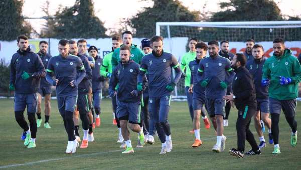Konyaspor'da Sivasspor maçı hazırlıkları başladı - Konya haber