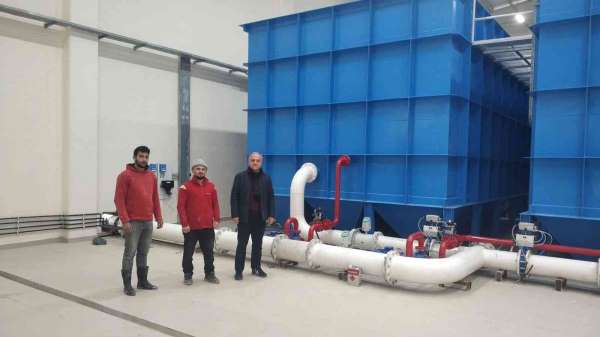 Suluova'da içme suyu arıtma tesisinin inşası tamamlandı - Amasya haber