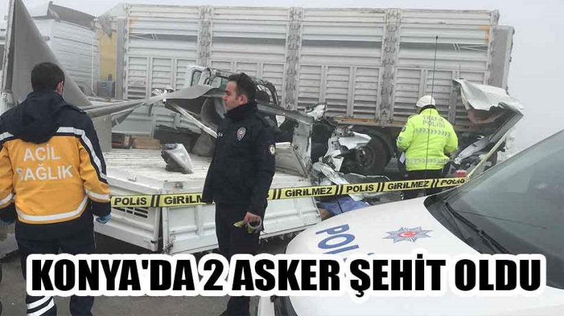 Konya'da 2 asker şehit oldu