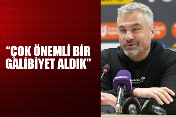 Thomas Reis: 'Çok önemli bir galibiyet aldık'