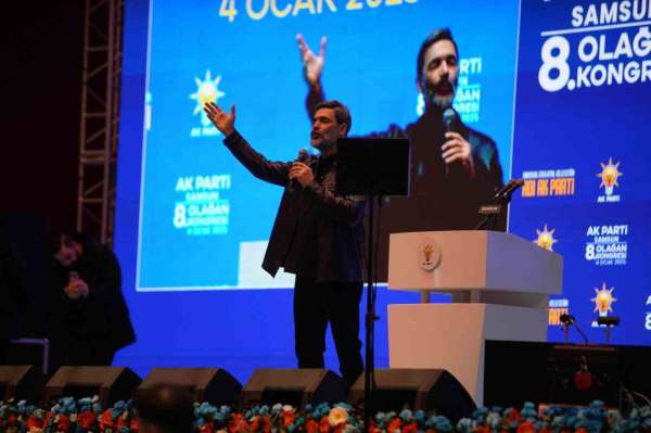 AK Parti Samsun İl Kongresi'nde Uğur Işılak coşkusu