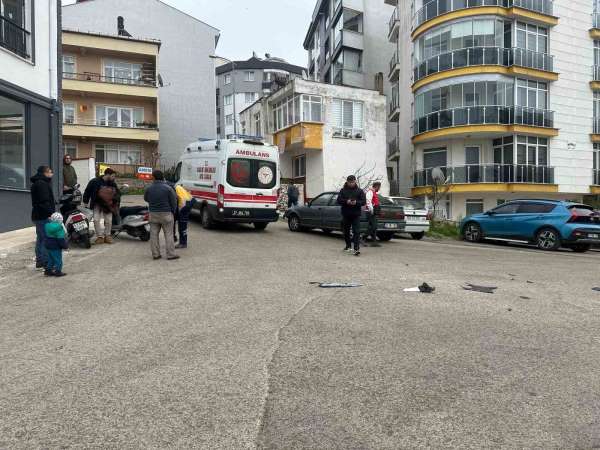 Sinop'ta trafik kazası: 1 yaralı