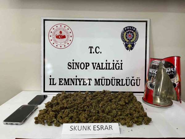 Sinop'ta uyuşturucu operasyonu: 1 tutuklama