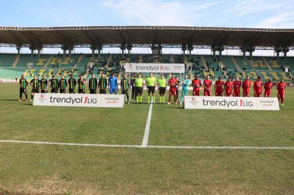 Trendyol 1. Lig: Şanlıurfaspor: 0 - Çorum FK: 0