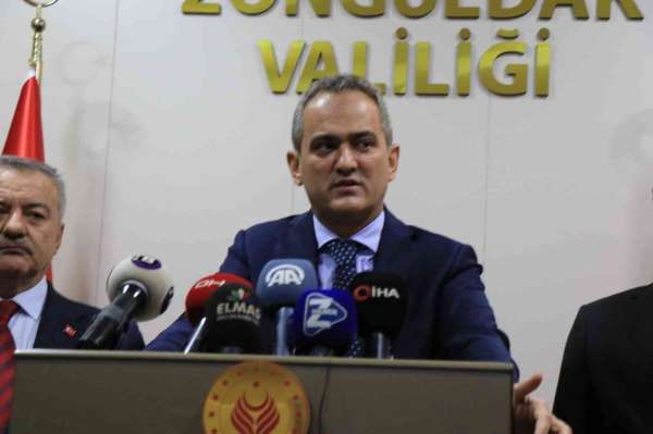 Milli Eğitim Bakanı Prof. Dr. Mahmut Özer: '350 milyonluk yatırımı Zonguldak'a kazandıracağız'