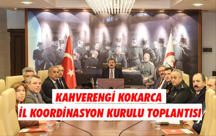 Samsun'da Kahverengi Kokarca İl Koordinasyon Kurulu Toplantısı