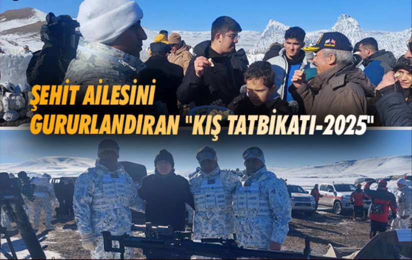 Samsunlu şehit ailesini gururlandıran 'Kış Tatbikatı-2025'