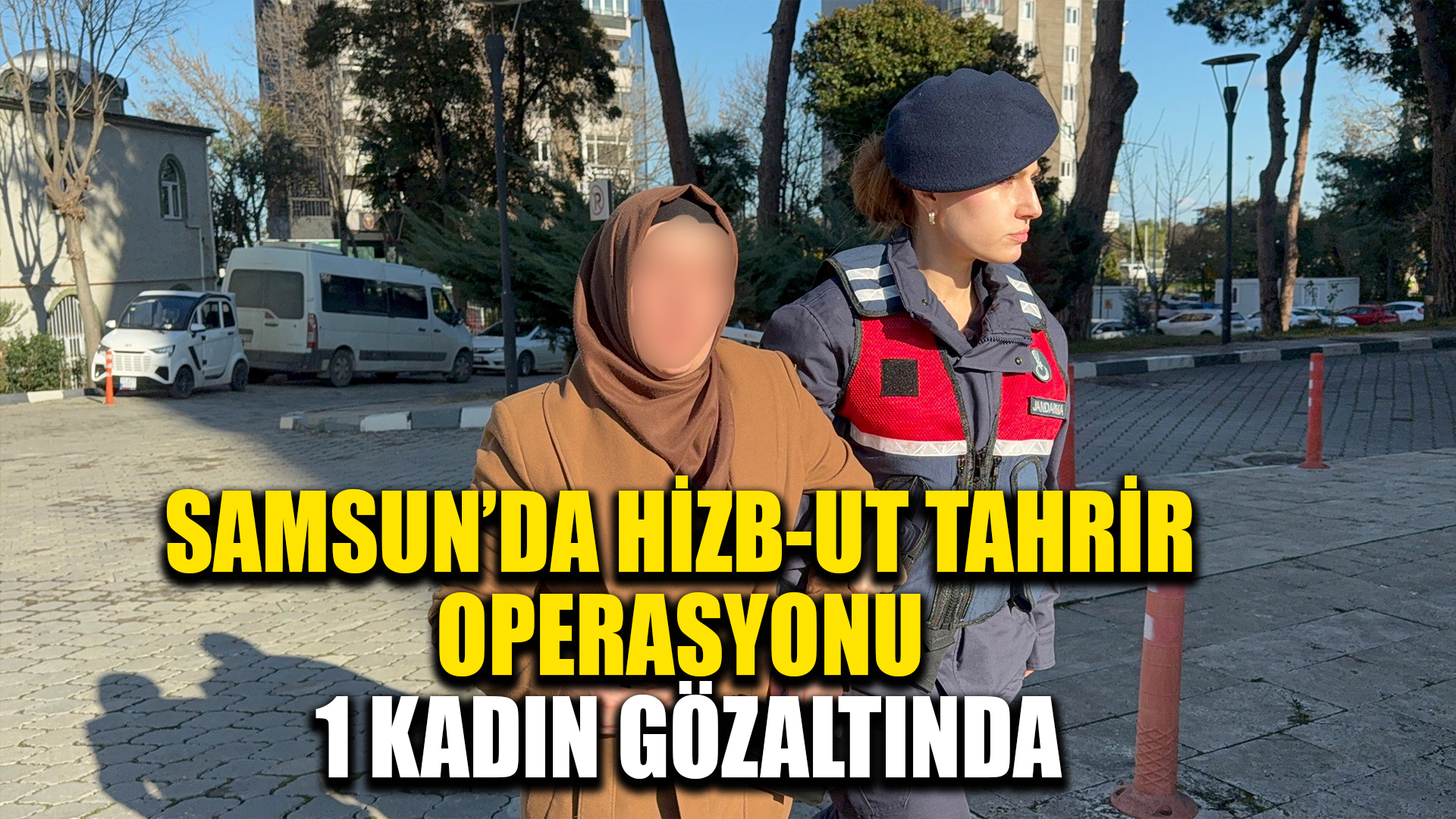 Samsun'da terör operasyonu: 1 gözaltı