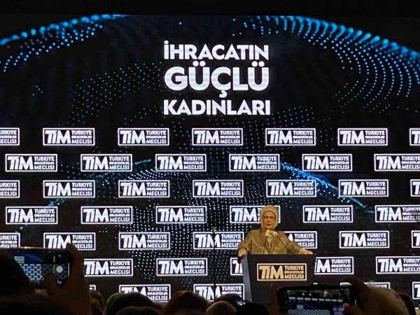 Emine Erdoğan: 'Bizim 2023 hedefimiz, dünyanın en büyük 10 ekonomisinden biri olmaktır'
