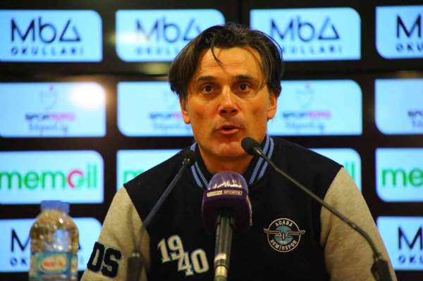 Vincenzo Montella: 'Çok yavaş oynadığımız bir maçtı'