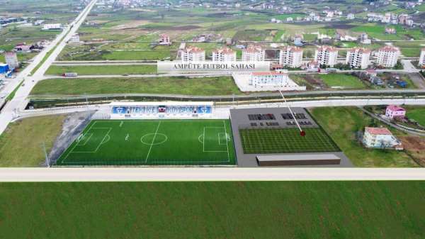 Karadeniz'in ilk ampute futbol sahası Tekkeköy'e yapılacak