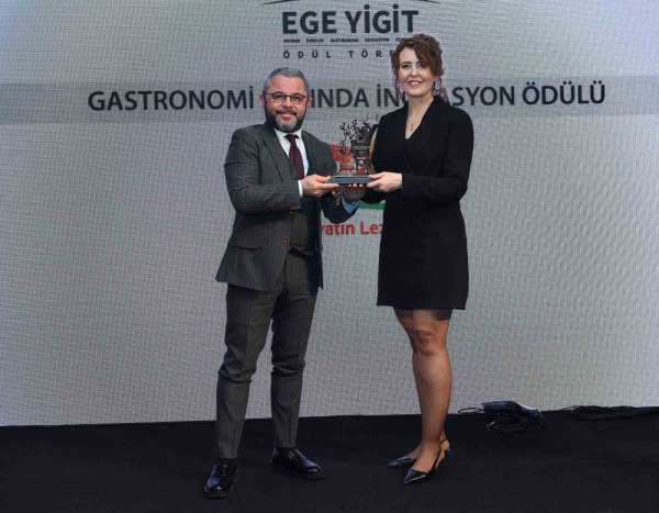 Lezita, EGE YİGİT'te 'Gastronomi Dalında İnovasyon Ödülü'ne layık görüldü