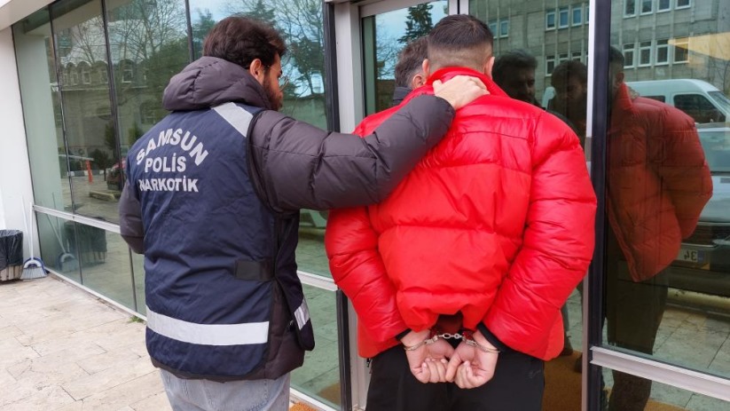 Samsun'da 4 bin 816 sentetik ecza ile yakalanan şahıs tutuklandı