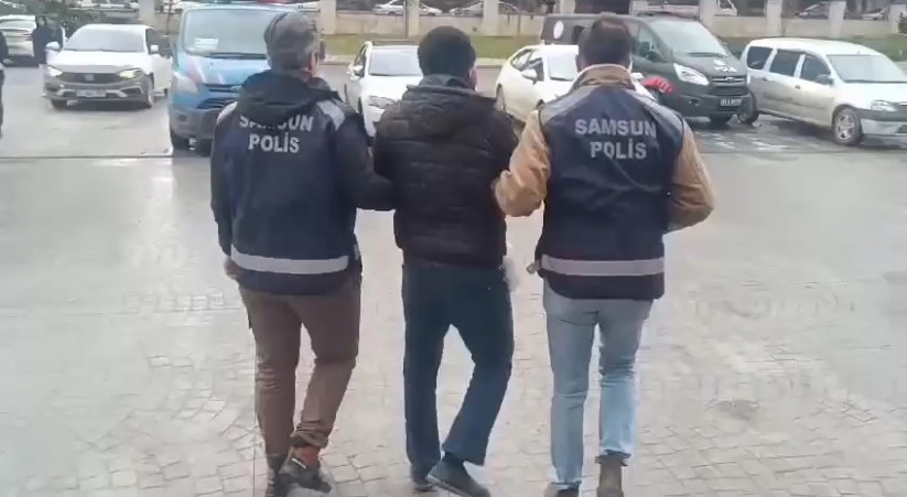 Samsun'da 'yağma ve fuhuş için yer temini' suçları hükümlüsü yakalandı