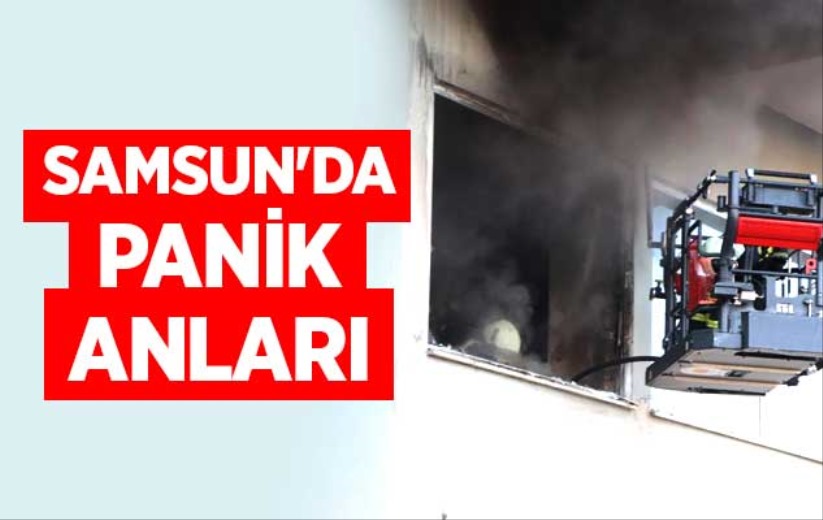 Samsun'da inşaat malzemeleri deposunda yangın - Samsun haber