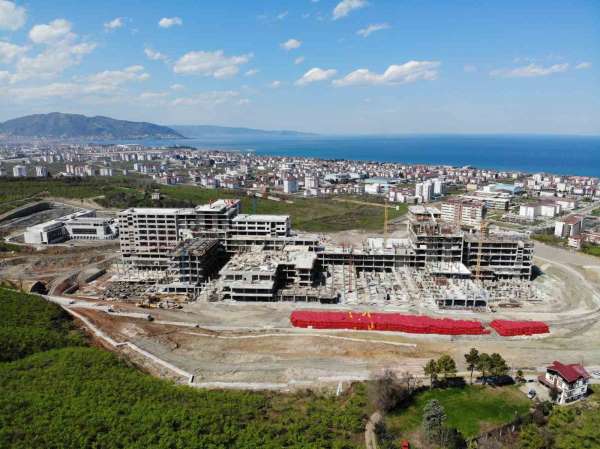 Ordu Şehir Hastanesi'nin yüzde 85'i tamamlandı