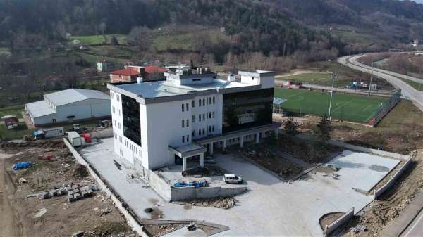 Sinop'un yeni ilçe devlet hastanesinde sona yaklaşıldı