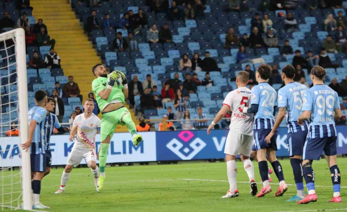 Trendyol Süper Lig: Adana Demirspor: 0 - Kayserispor: 1