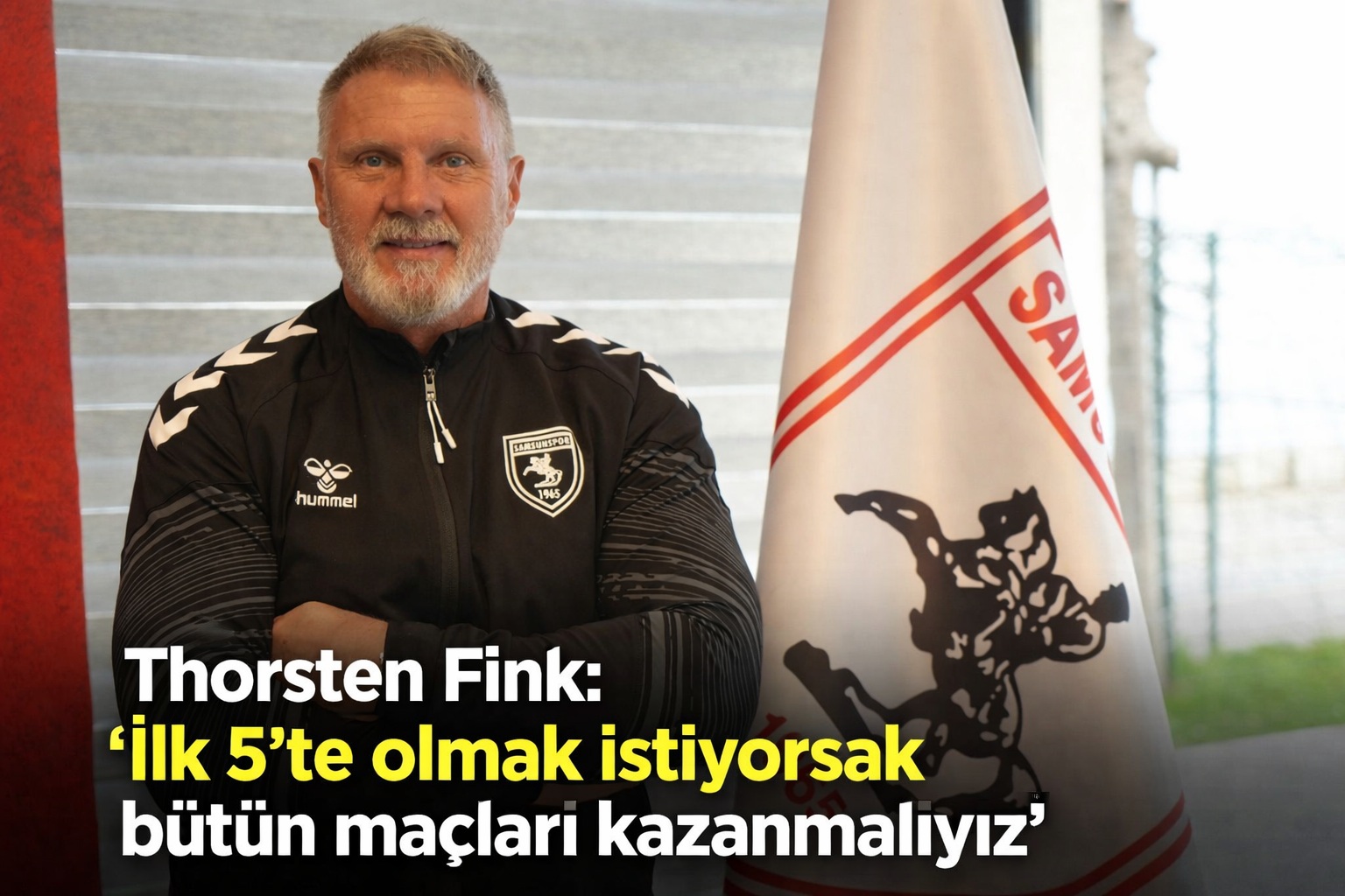 Thorsten Fink: 'İlk 5'te olmak istiyorsak bütün maçları kazanmalıyız'