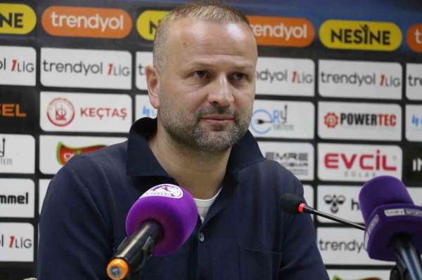 Osman Zeki Korkmaz: 'Maça iyi başlamadık'