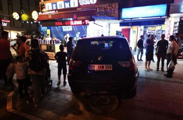 Hastaneye gitmemek için polis aracına kaza yaptırıp kaçmaya çalıştı - Adana haber