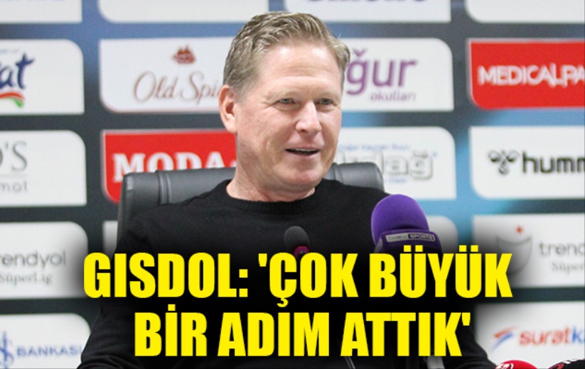 Gisdol: 'Çok büyük bir adım attık'