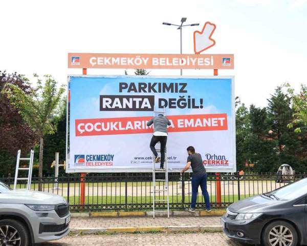 Çekmeköy'ün çocukları park mücadelesini kazandı