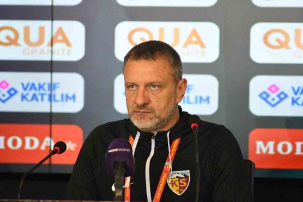 Hari Vukas: 'Beraberlikten tatmin olmamız gerekiyor'