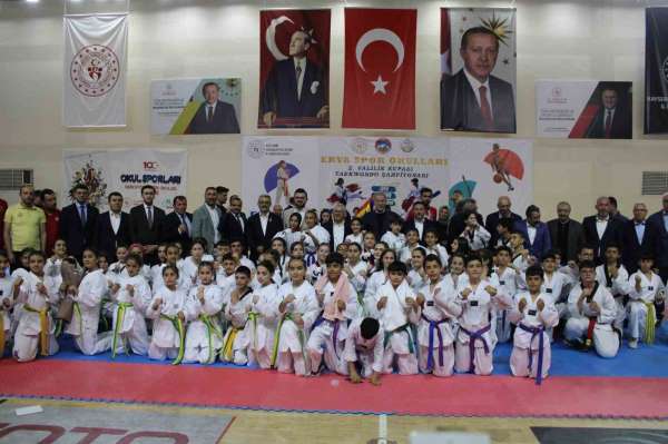 Erva Spor Okulları 2 Valilik Kupası Taekwondo Şampiyonası yapıldı