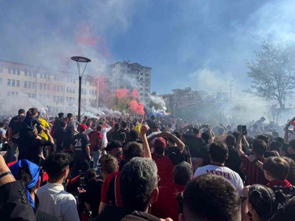 Eskişehir'de şampiyonluk kutlamaları