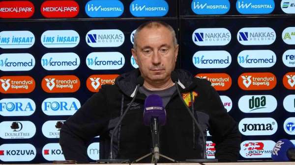 Stanimir Stoilov: 'Göztepe ailesini her zaman mutlu etmeliyiz'