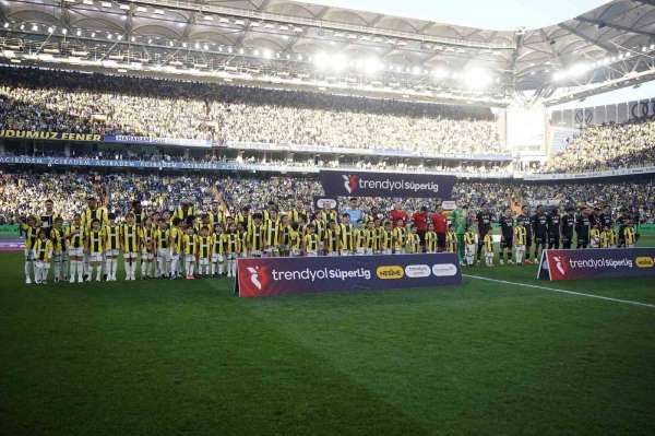 Trendyol Süper Lig: Fenerbahçe: 0 - Beşiktaş: 0